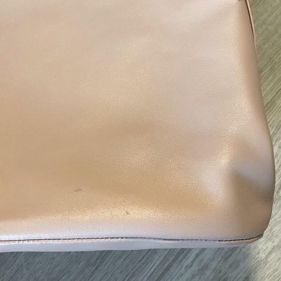 Laurel Purse - Large Tote Bag - Blush Pink and Purple Interior - Picture 13 of 15